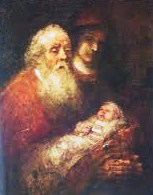 幼子を抱くシメオン